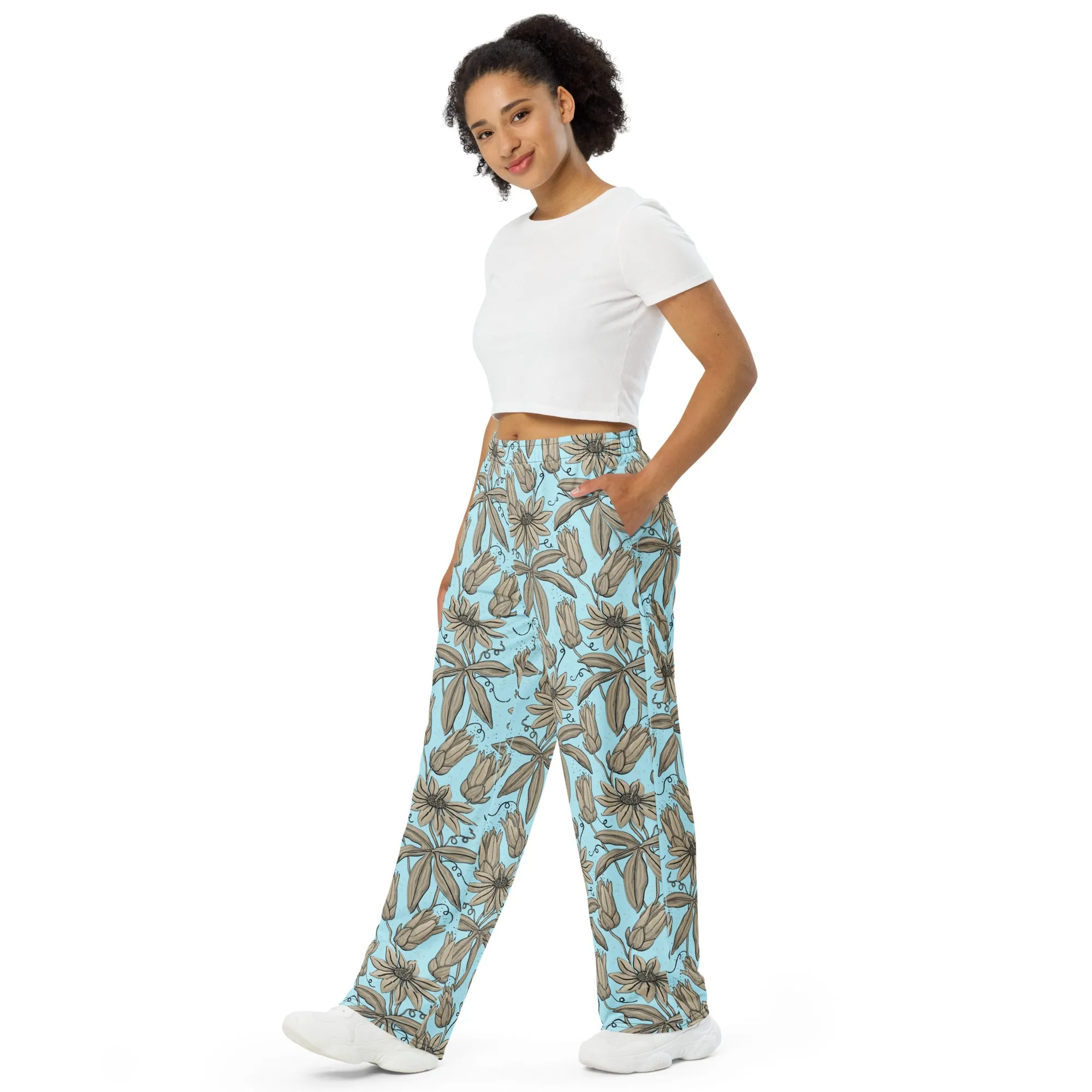 Hana To Sora Wide-leg Pants