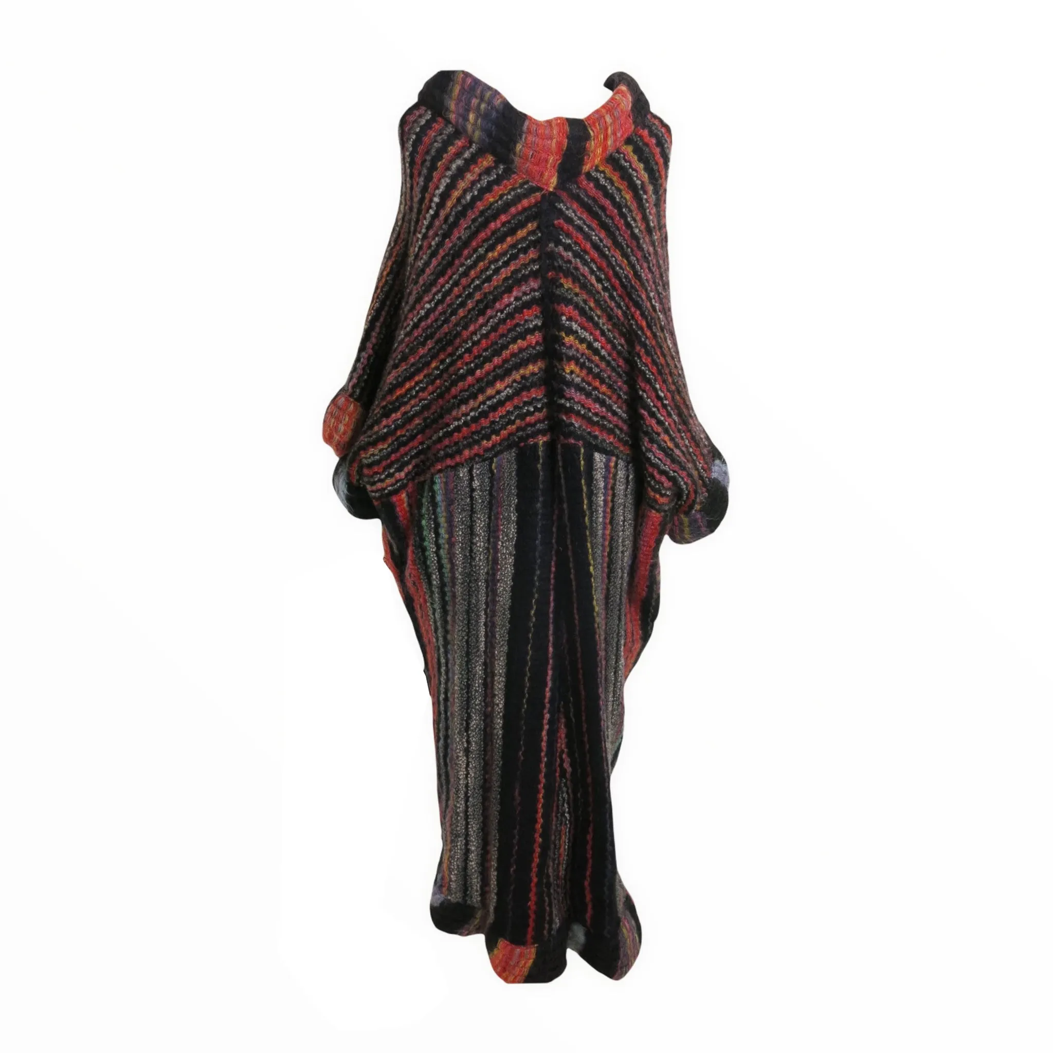 Handwoven Vintage 'Fiber Art' Poncho