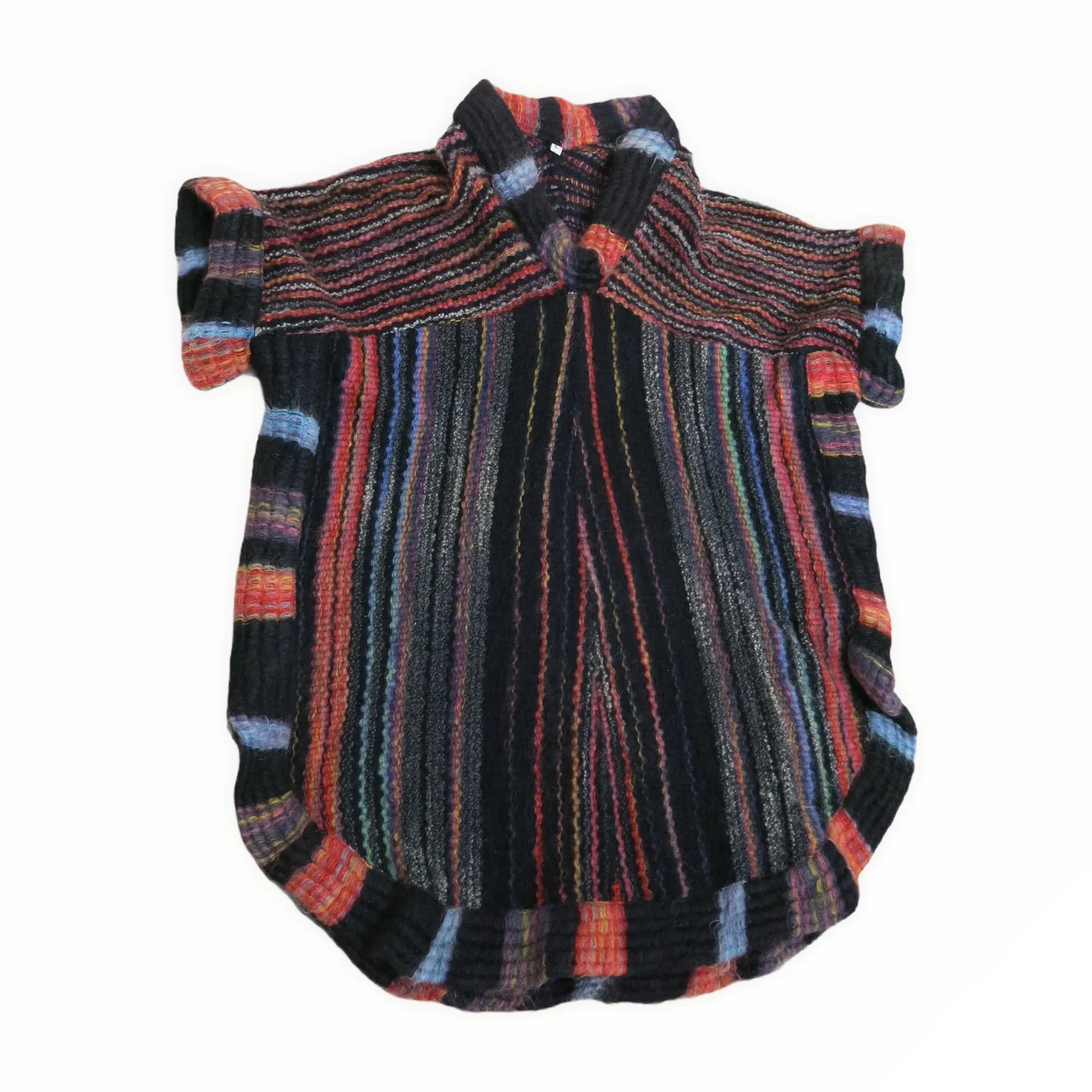Handwoven Vintage 'Fiber Art' Poncho