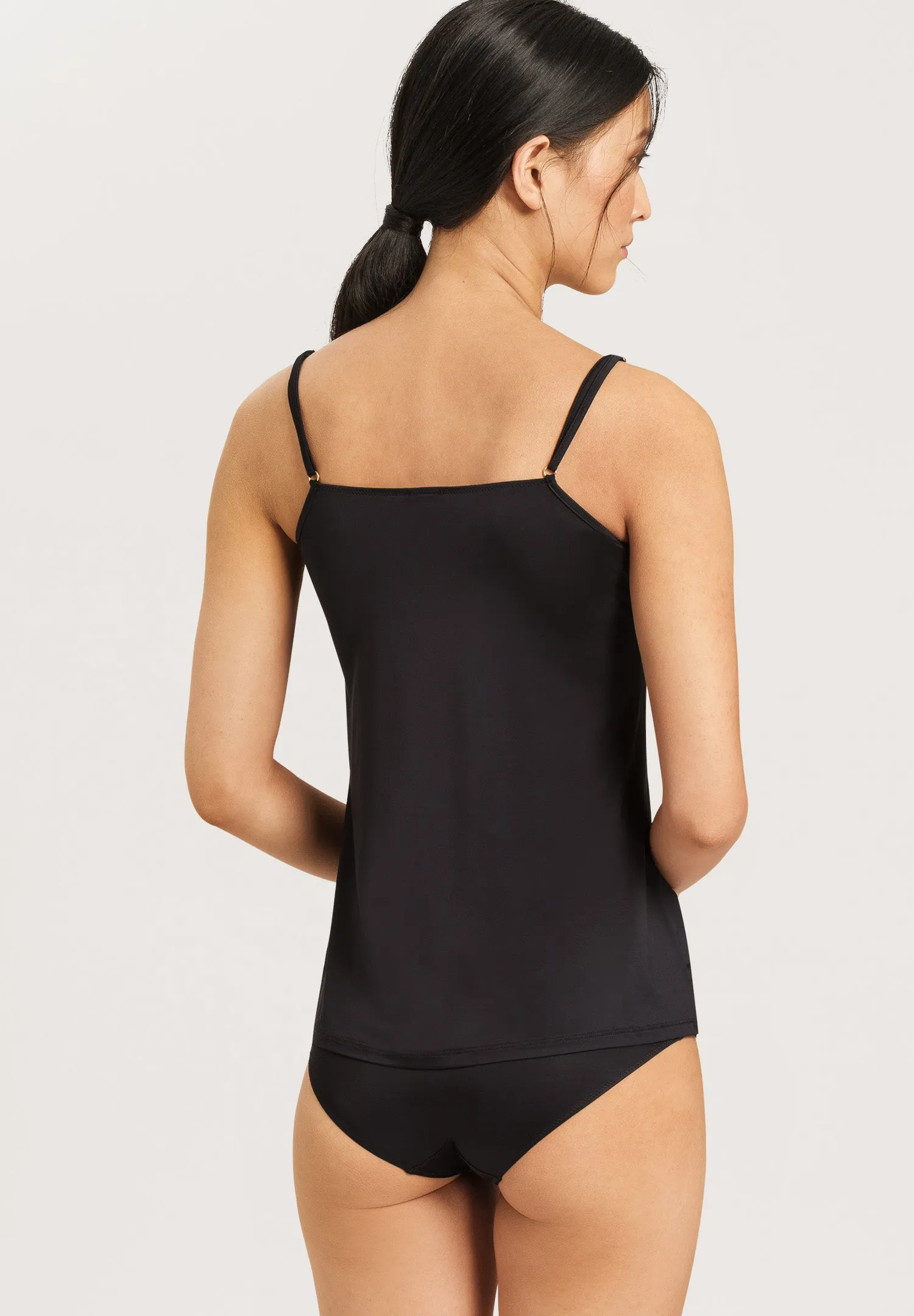 Hanro Spaghetti Top Satin Deluxe