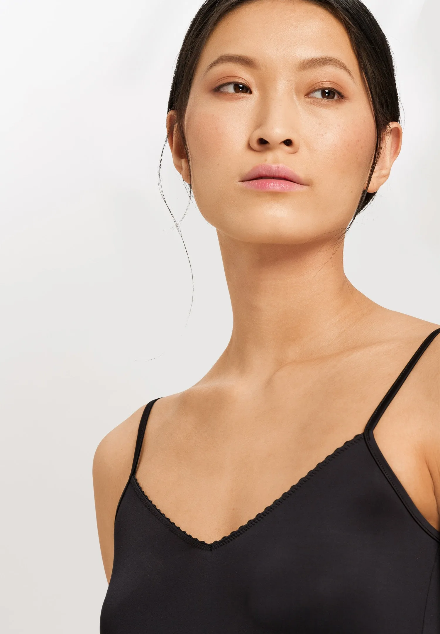 Hanro Spaghetti Top Satin Deluxe