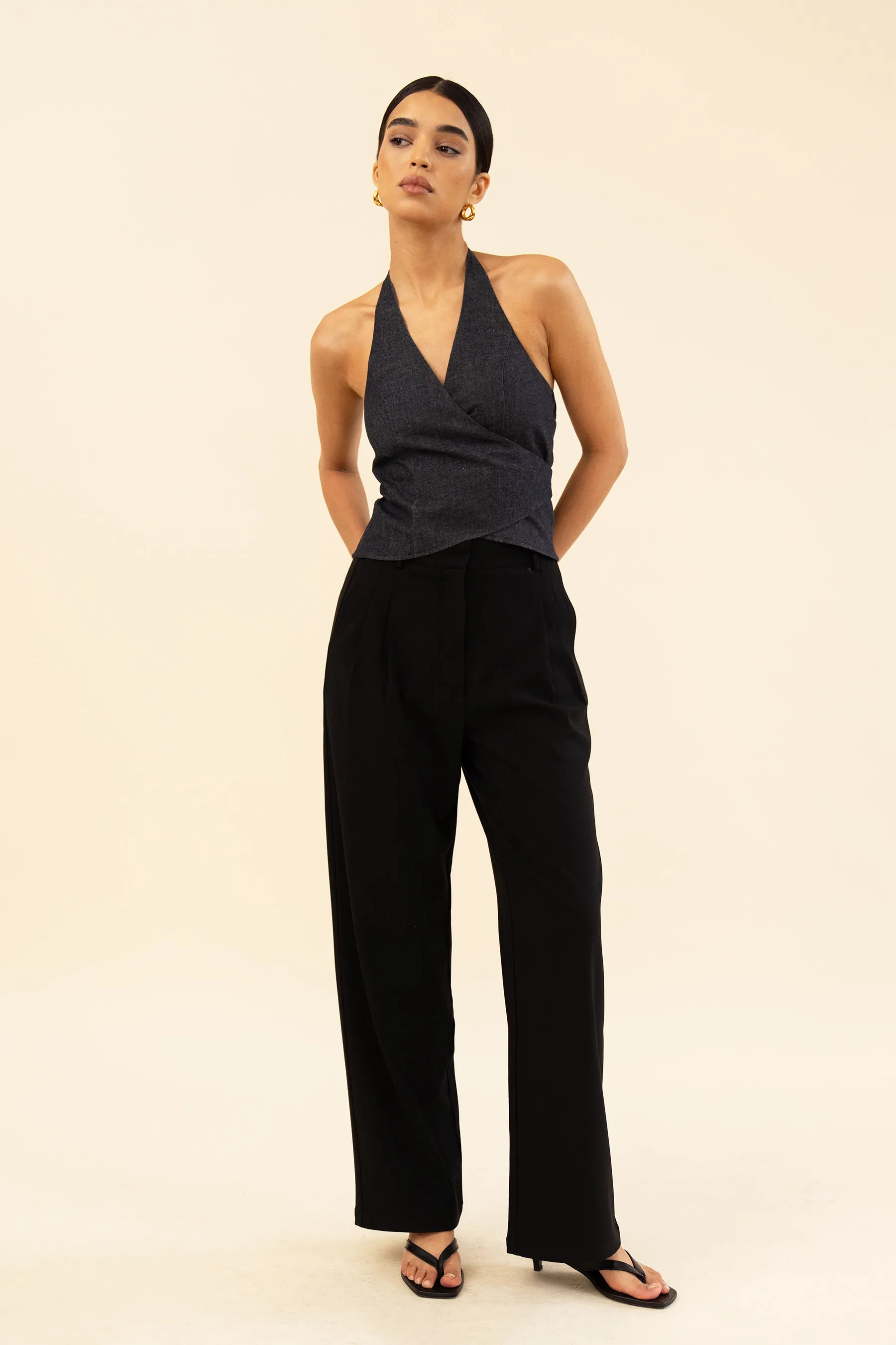 HARPER TOP - DENIM