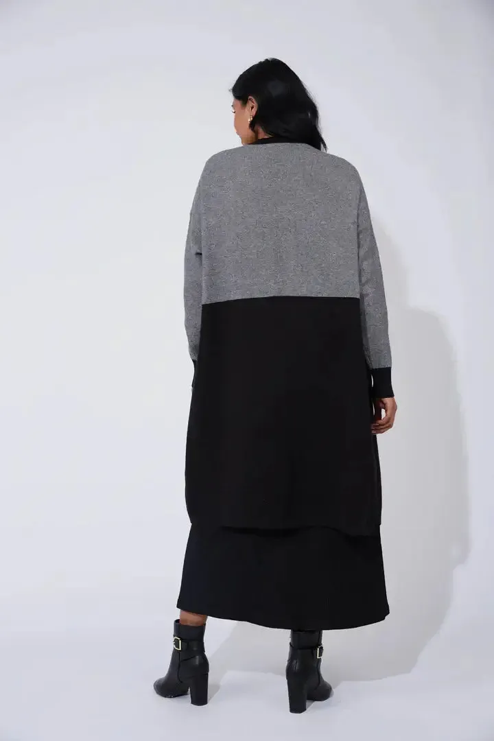 Haven Cyprus Cardigan - White/Khol
