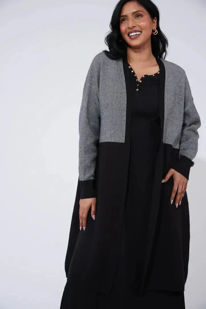 Haven Cyprus Cardigan - White/Khol