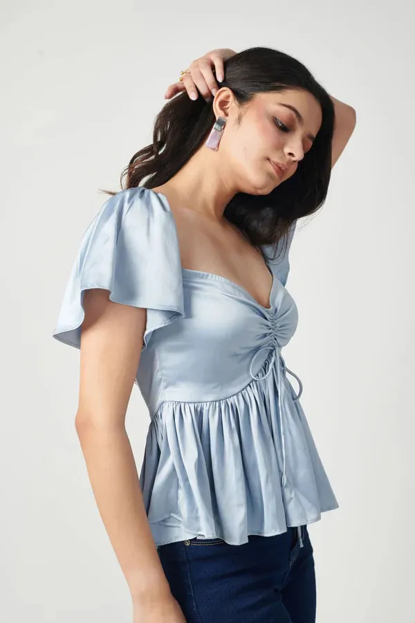 Haze Satin Top