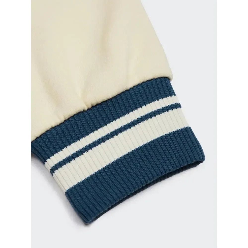 I Don't Give Damn Y2K Varsity Jacket in Cotton-Polyester Blend