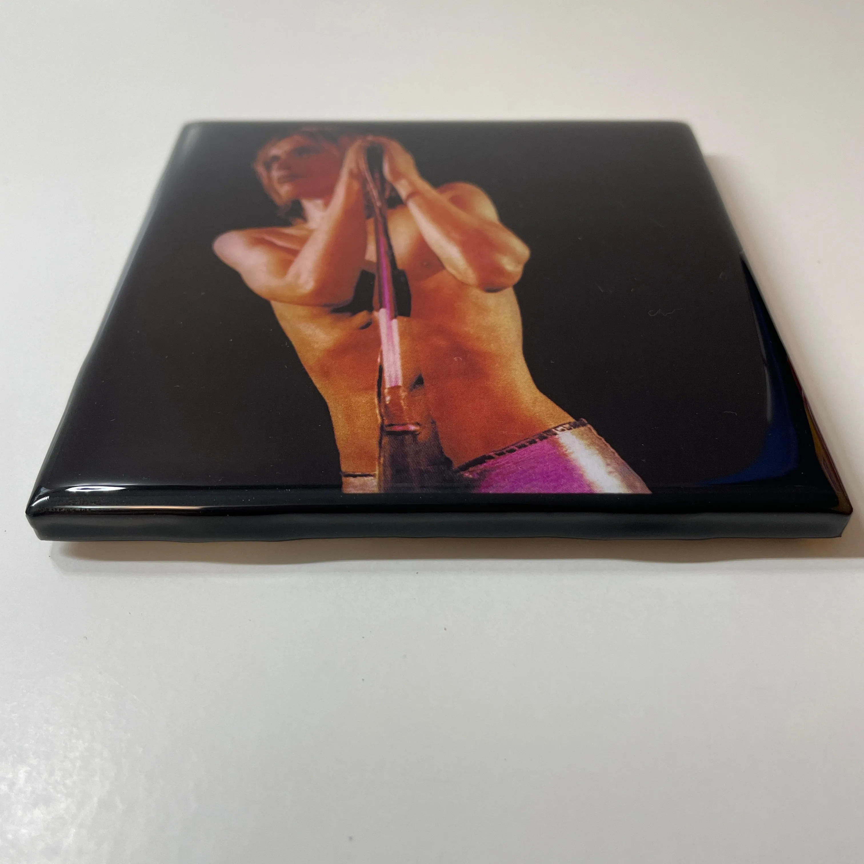 IGGY & The Stooges Raw Power Coaster Custom Ceramic Tile