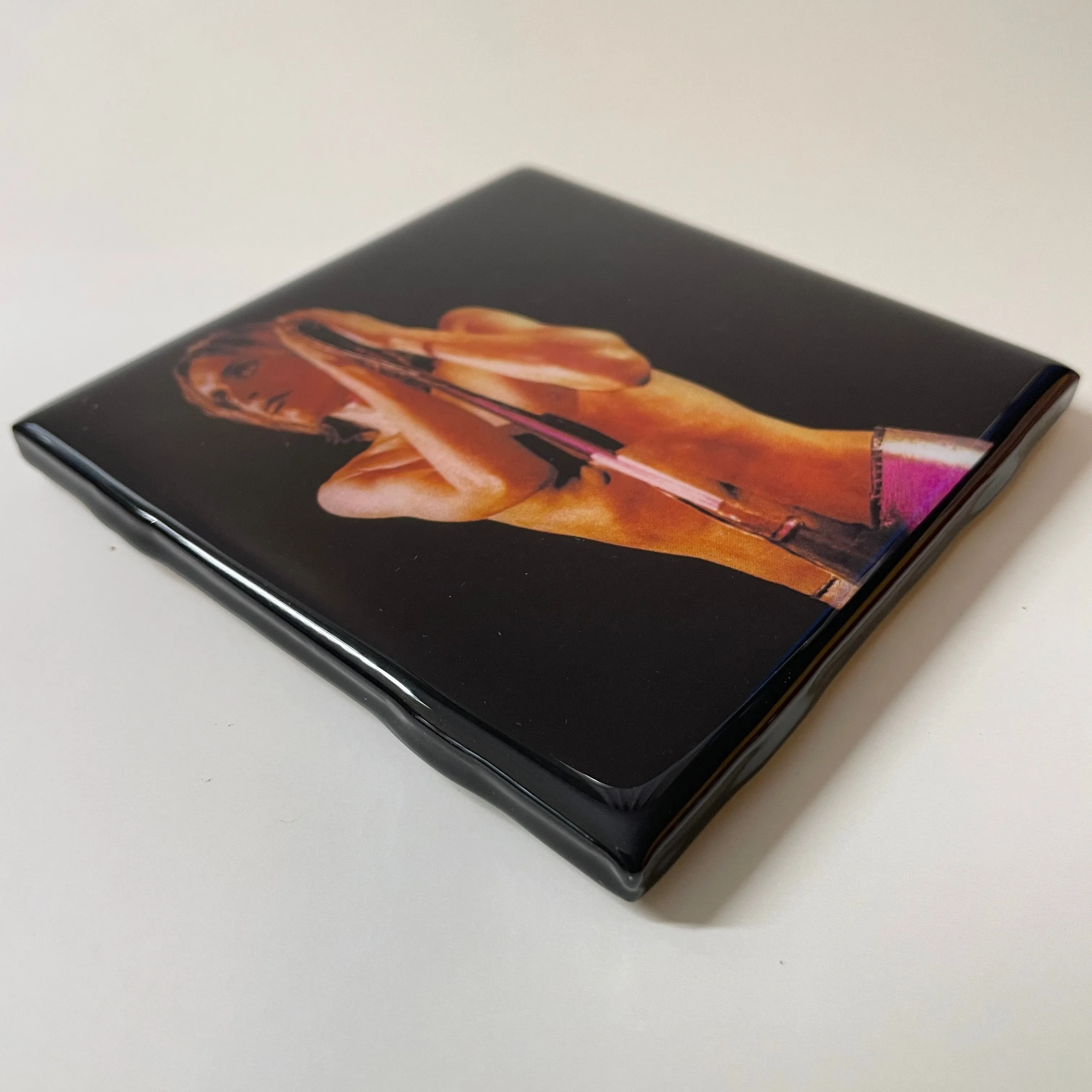 IGGY & The Stooges Raw Power Coaster Custom Ceramic Tile