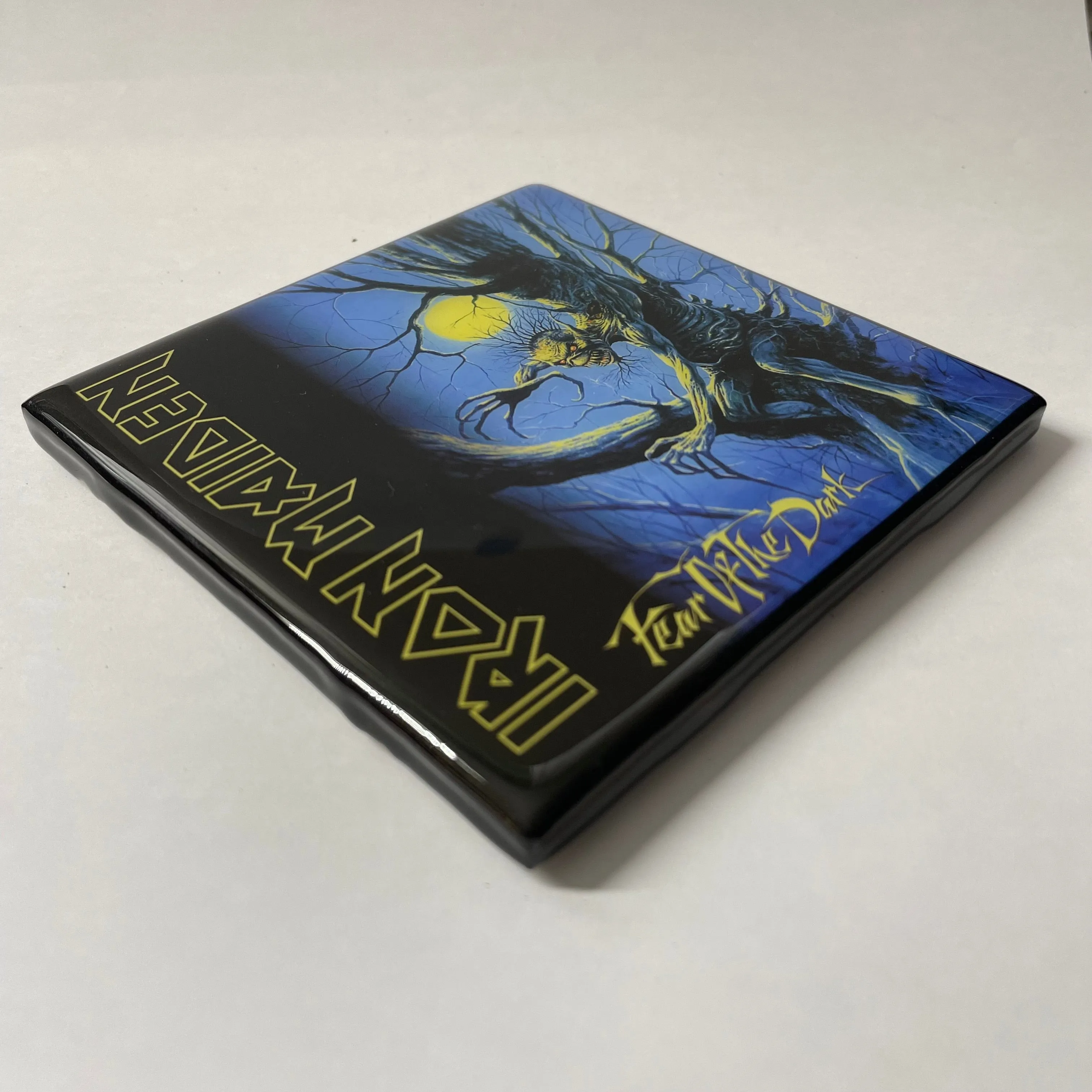 IRON MAIDEN Fear Of The Dark Coaster Custom Ceramic Tile