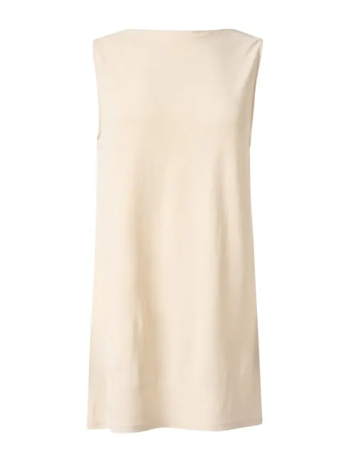 Ivory Sleeveless Blouse