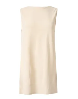 Ivory Sleeveless Blouse