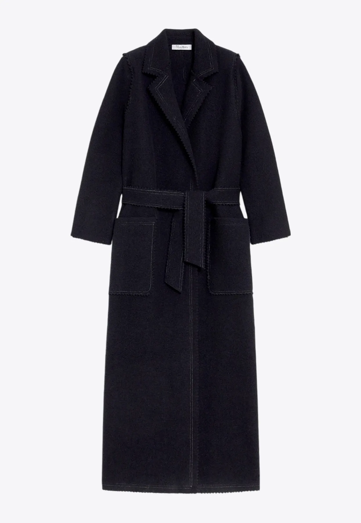 Jene Wool-Blend Belted Coat