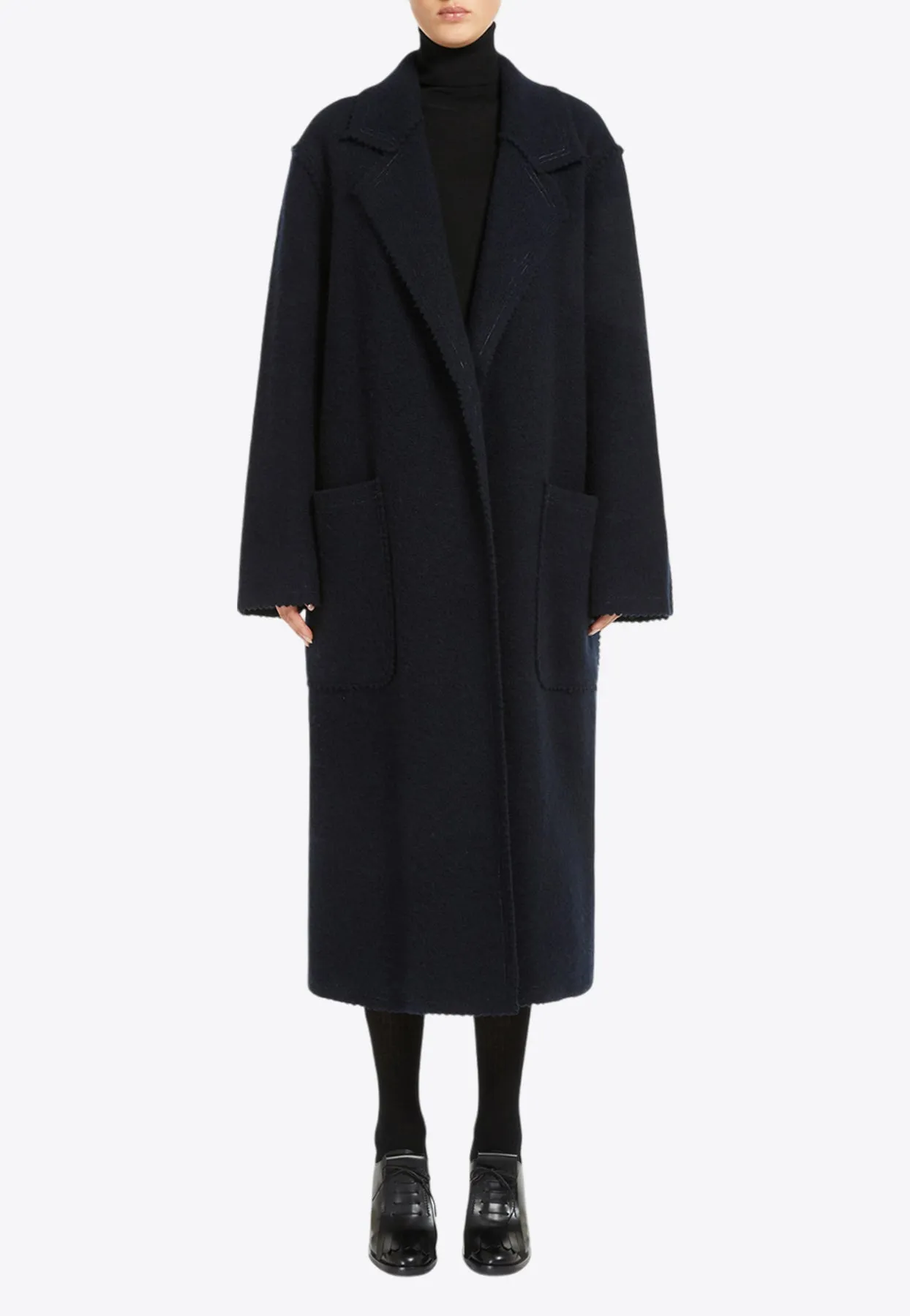 Jene Wool-Blend Belted Coat