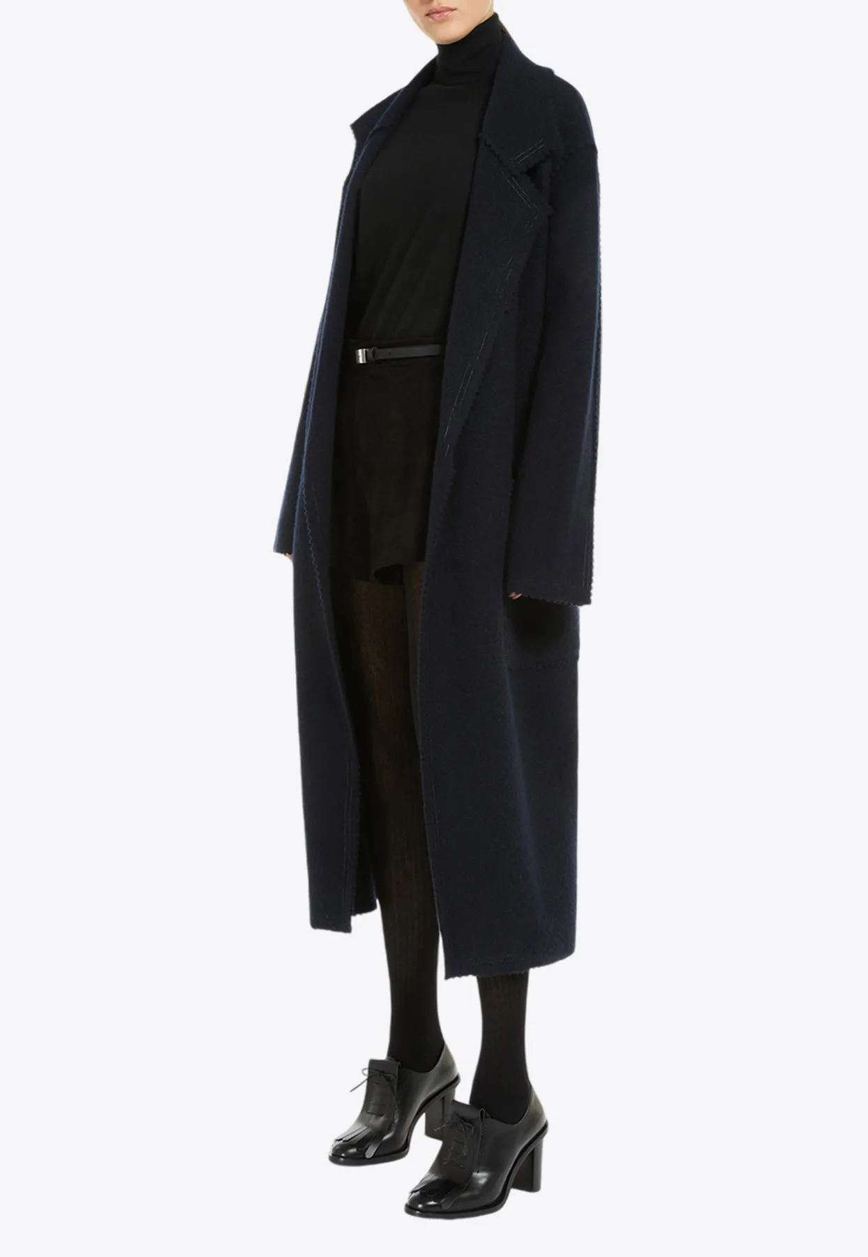Jene Wool-Blend Belted Coat