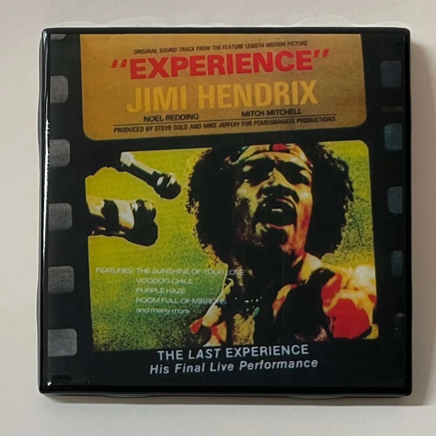 JIMI HENDRIX The Last Experience Coaster Custom Ceramic Tile Art