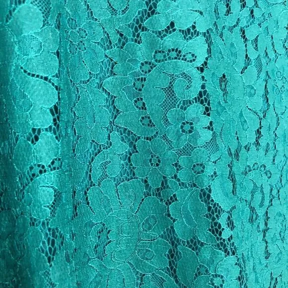 Joie Porta Green Lace Mini 3/4 Sleeve Shift Dress