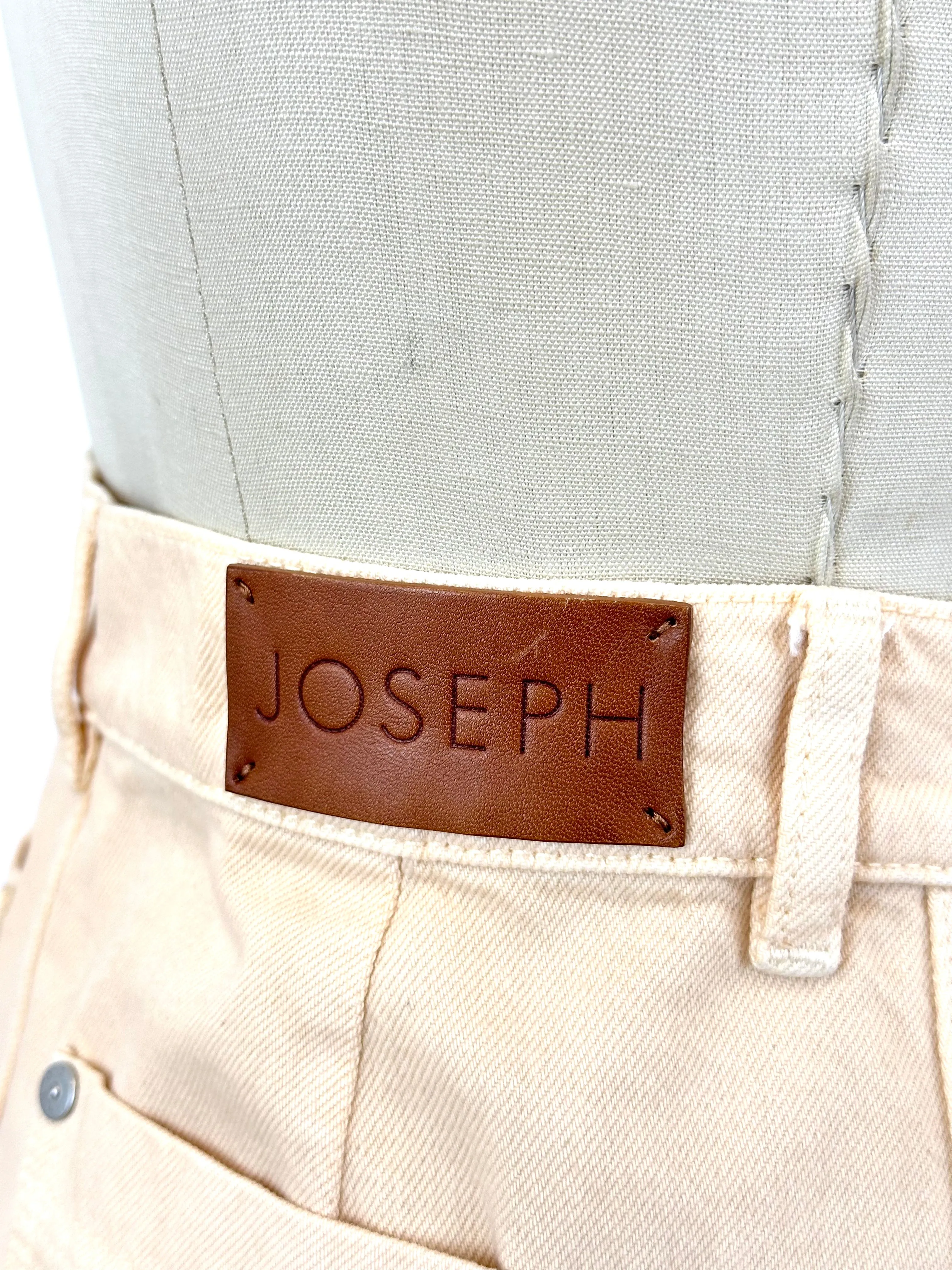 Joseph Peaches & Cream Wide-Leg Jeans