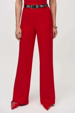 Joseph Ribkoff Belted Wide Leg Trouser Pants 244093