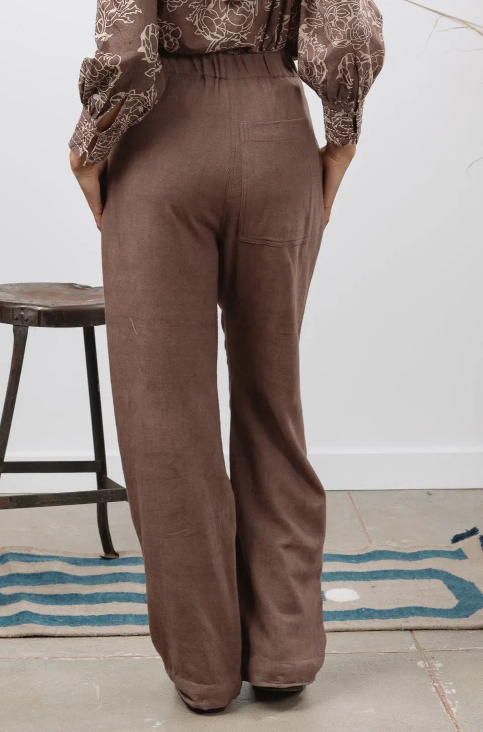 Jyoti Pant in Chocolate Twill
