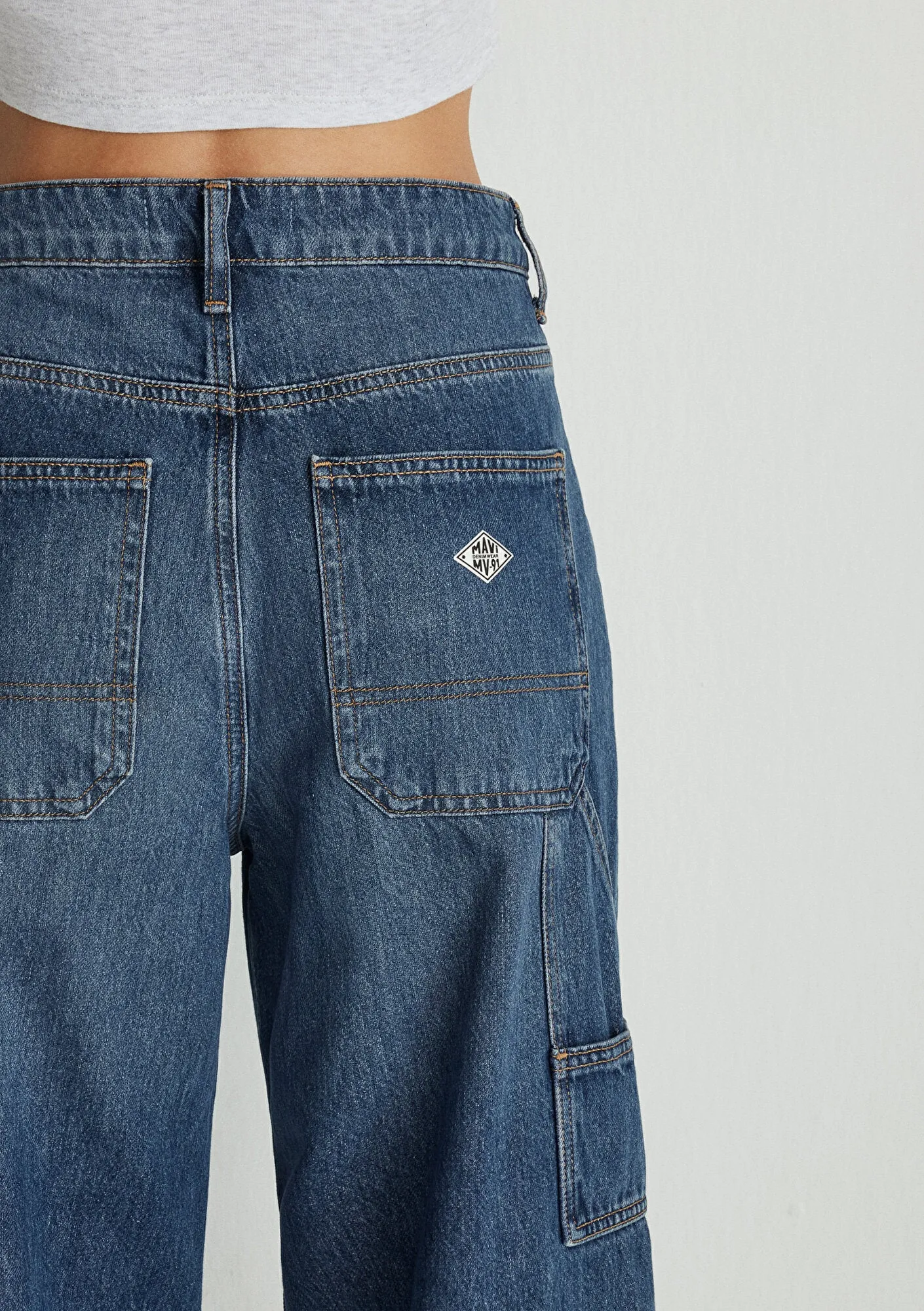 Kimberly Dark Blue Street Jean Pants