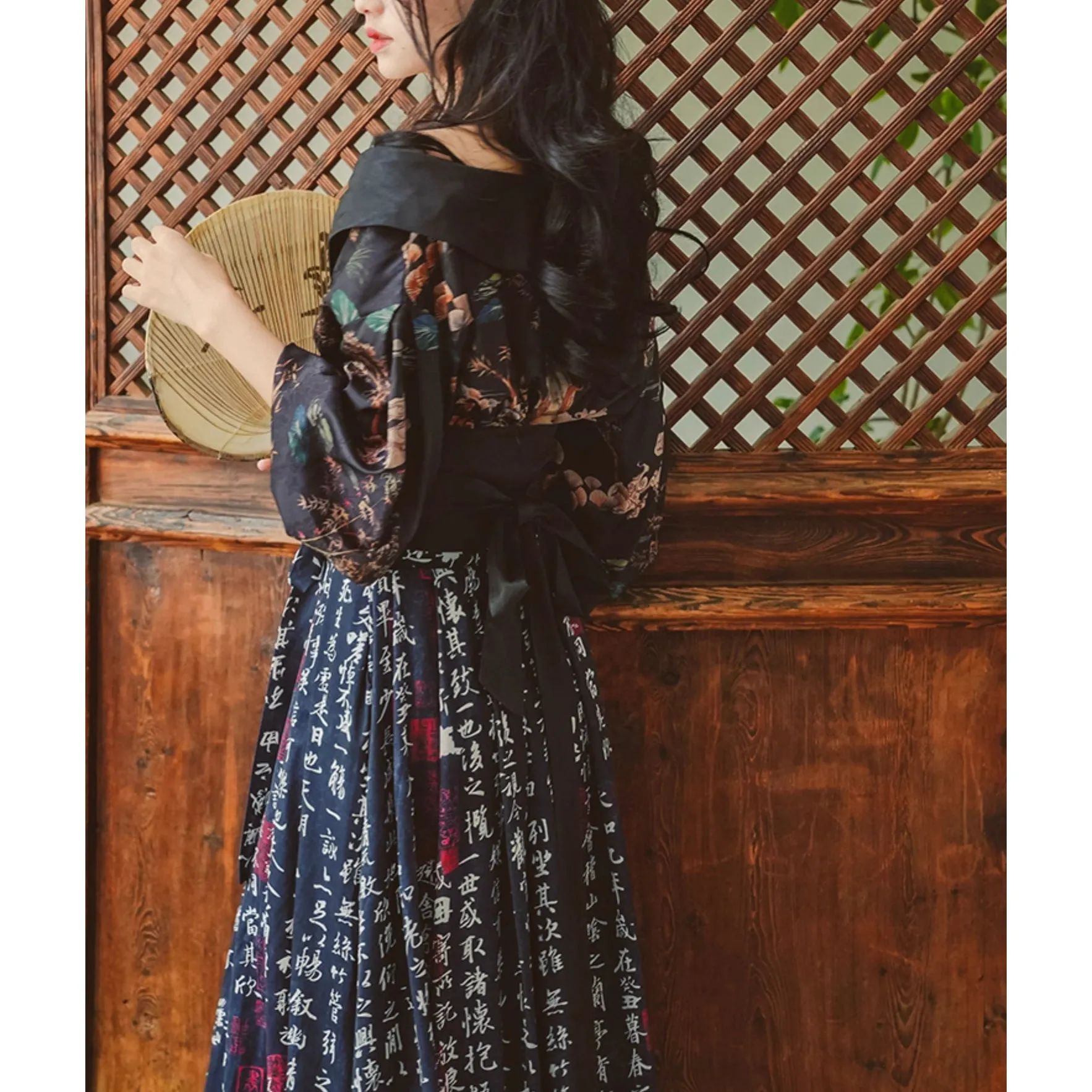 Kimono-style off-shoulder tops