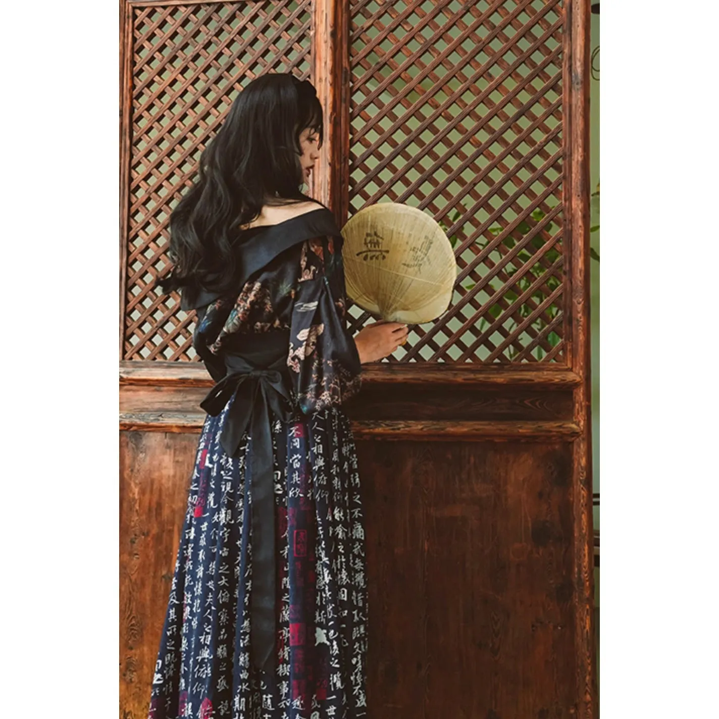 Kimono-style off-shoulder tops