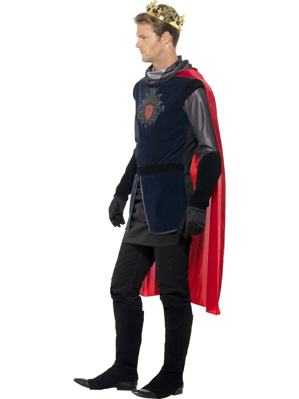 King Arthur Men's Medieval Deluxe Knight Costume