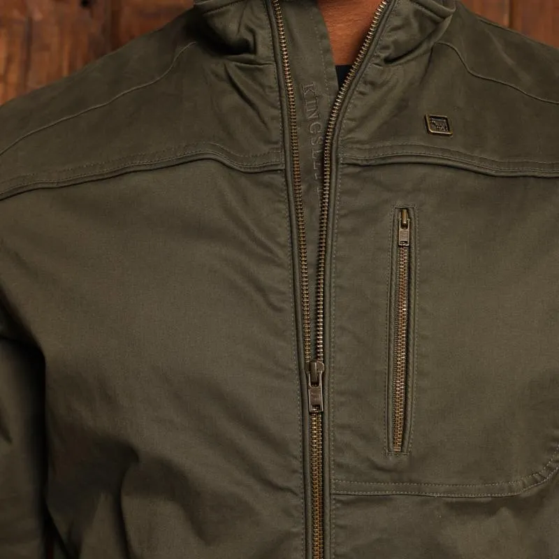 Kingsley Heath Kenton Harrington Jacket - Fatigue