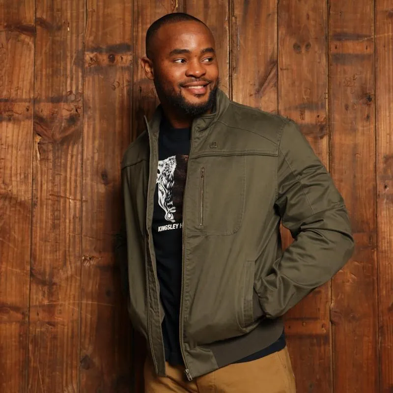 Kingsley Heath Kenton Harrington Jacket - Fatigue