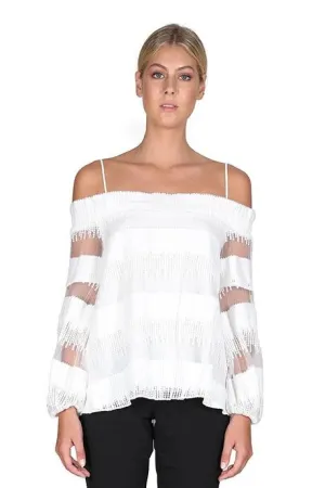 Lace Cascade Top