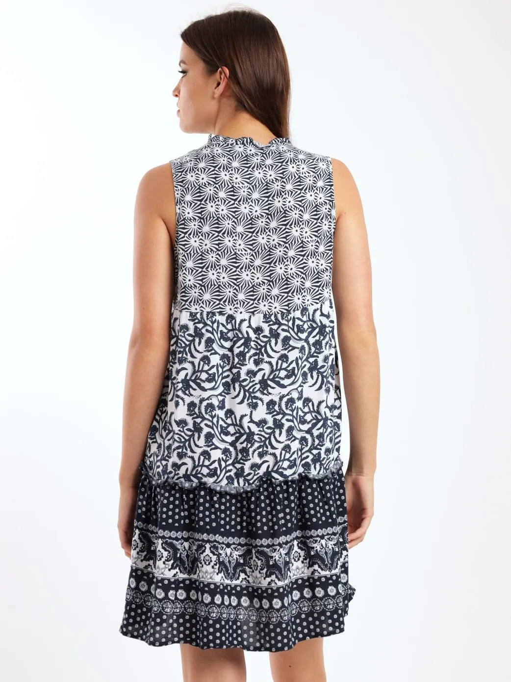 Ladies Printed Shift Dress