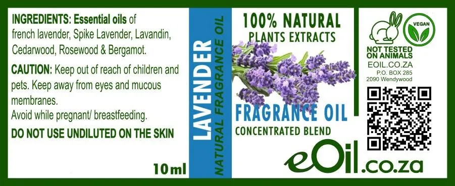 Lavender Natural Fragrance Oil