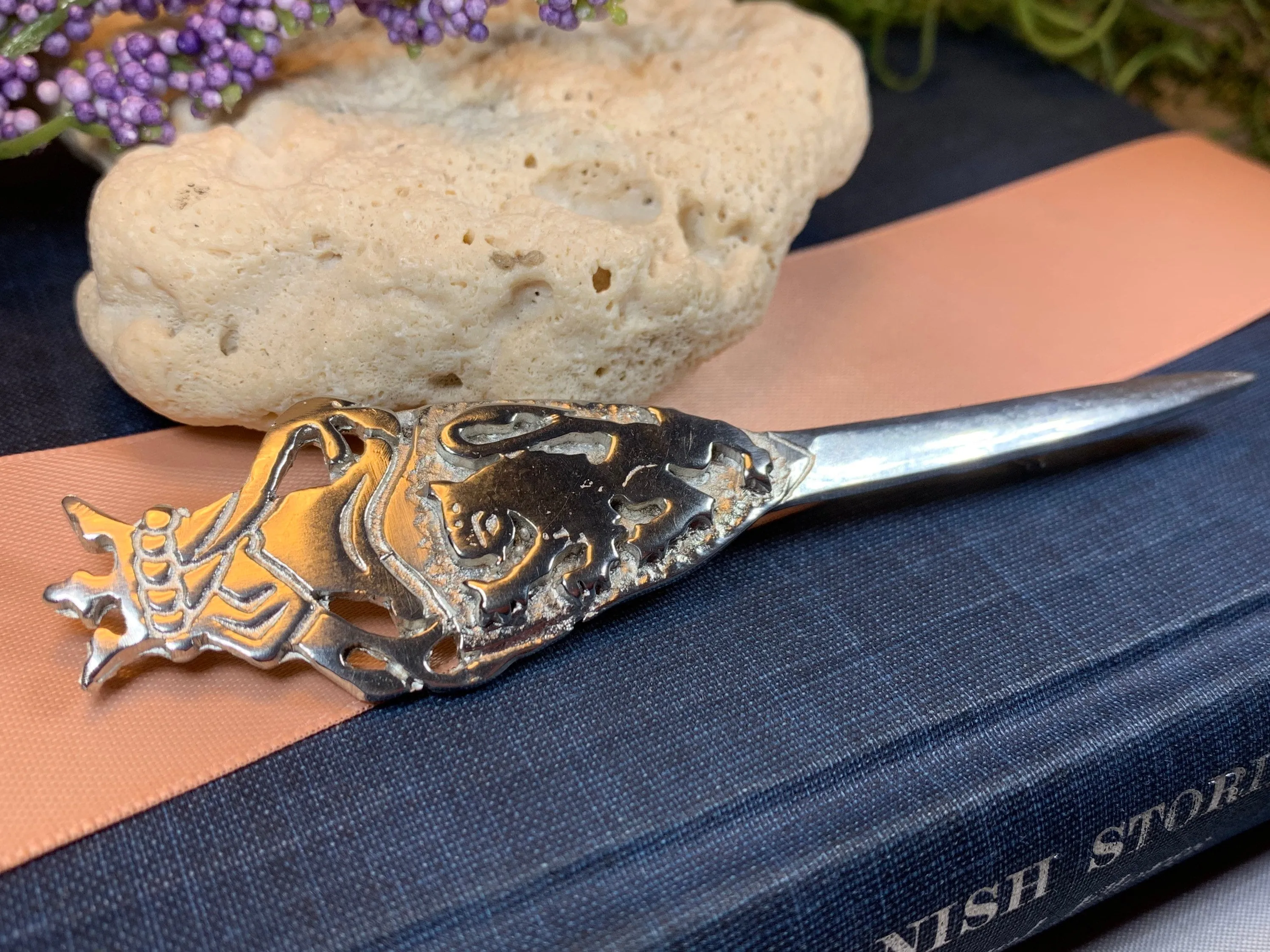 Lion Sword Kilt Pin