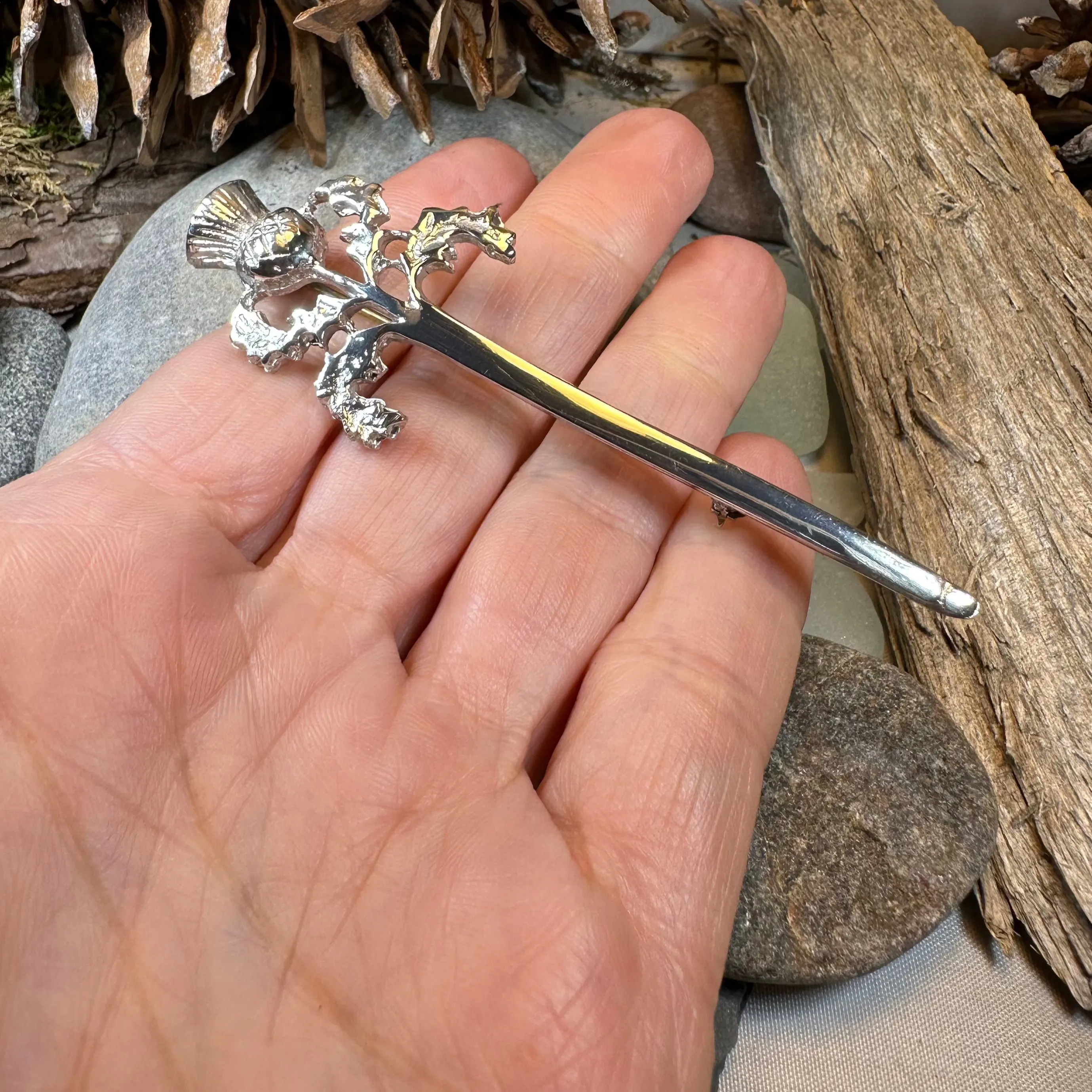 Loch Awe Thistle Kilt Pin