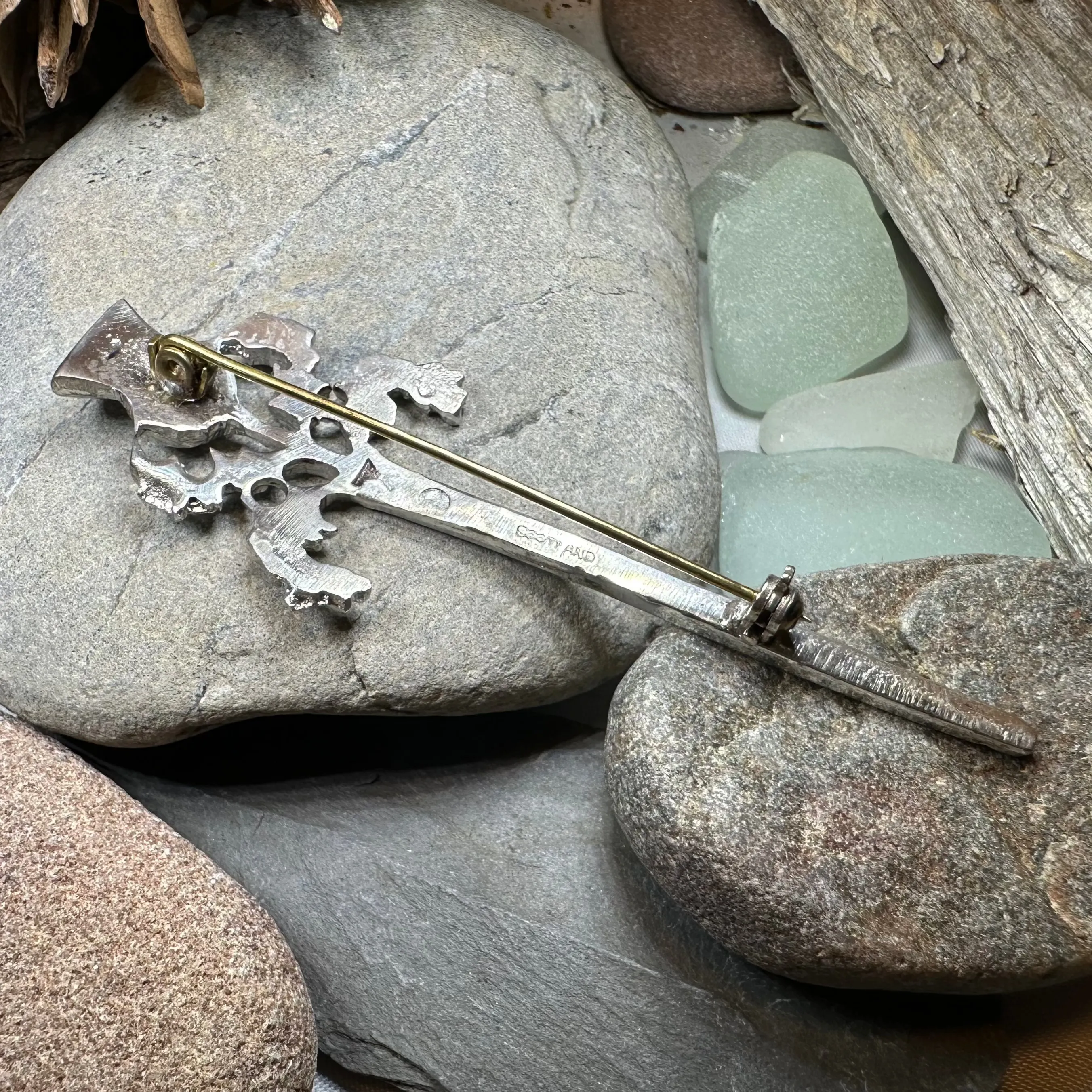 Loch Awe Thistle Kilt Pin