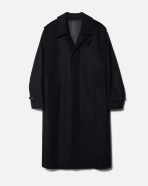 Loden coat black
