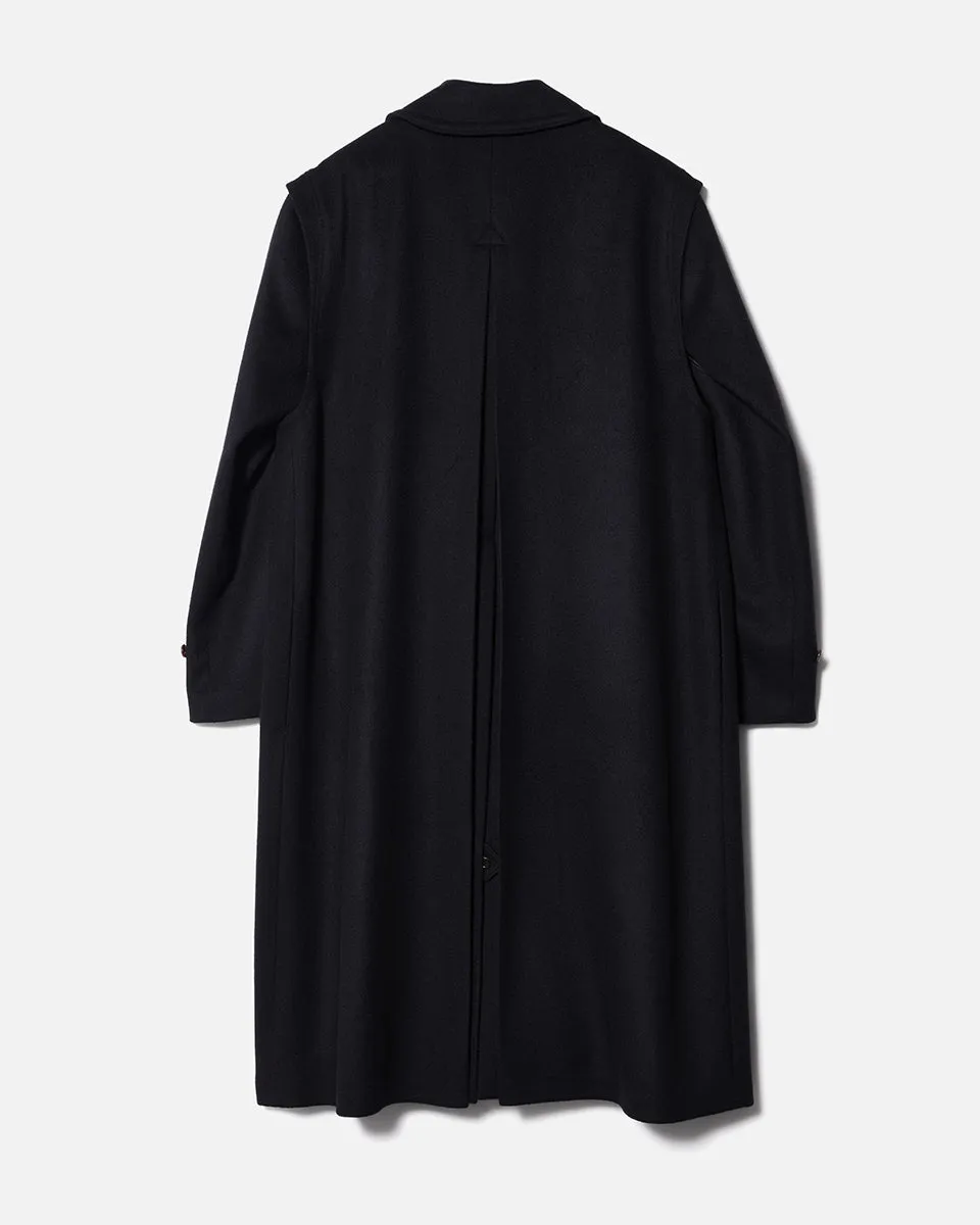 Loden coat black