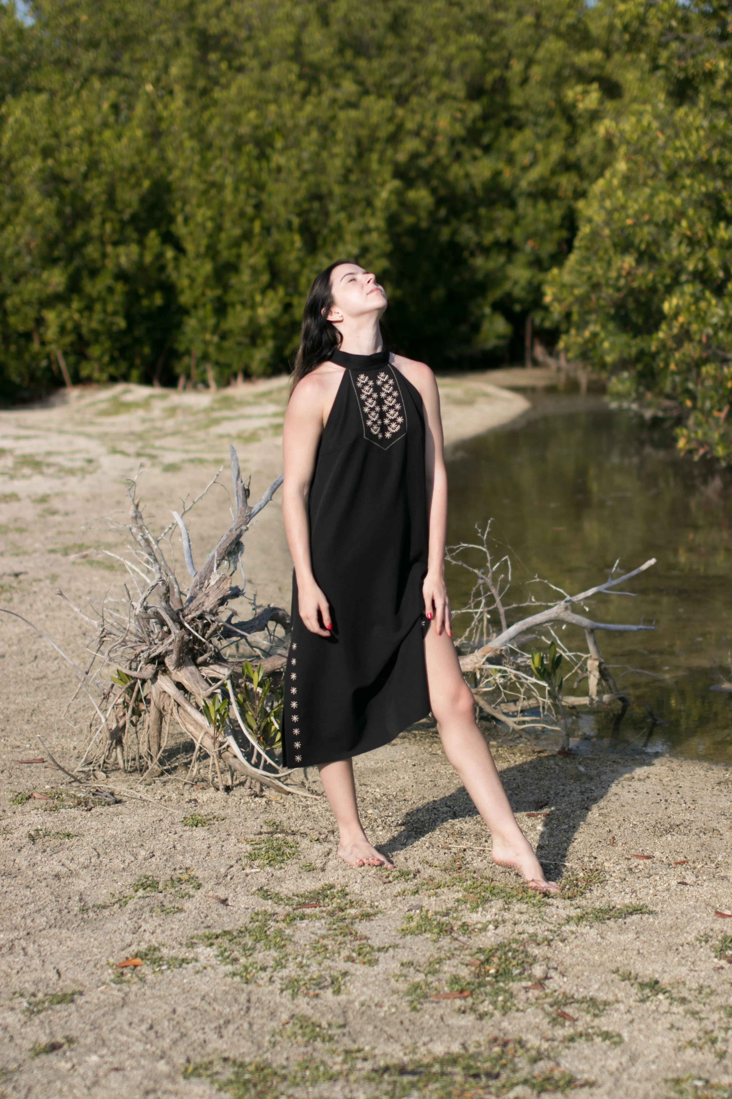 lole halter dress