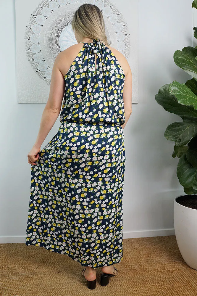 Long Chloe Dress "Patchouli"