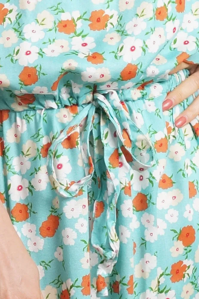 Long Chloe Dress "Patchouli"