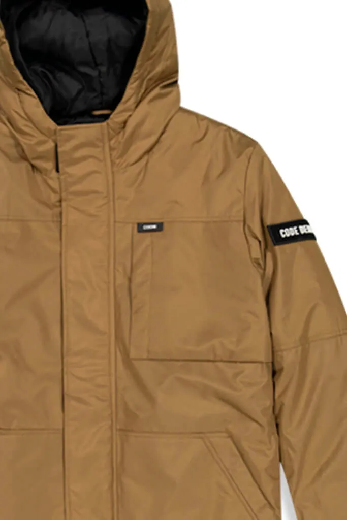 Longline Jacket _ 157132 _ Coffee