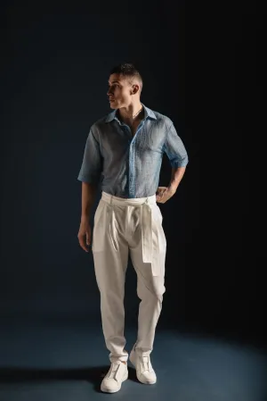 Longus Pants Off White