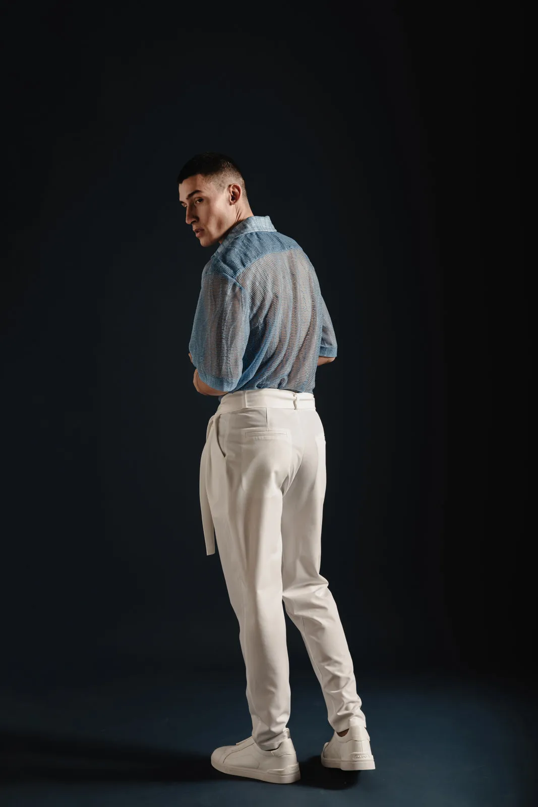 Longus Pants Off White
