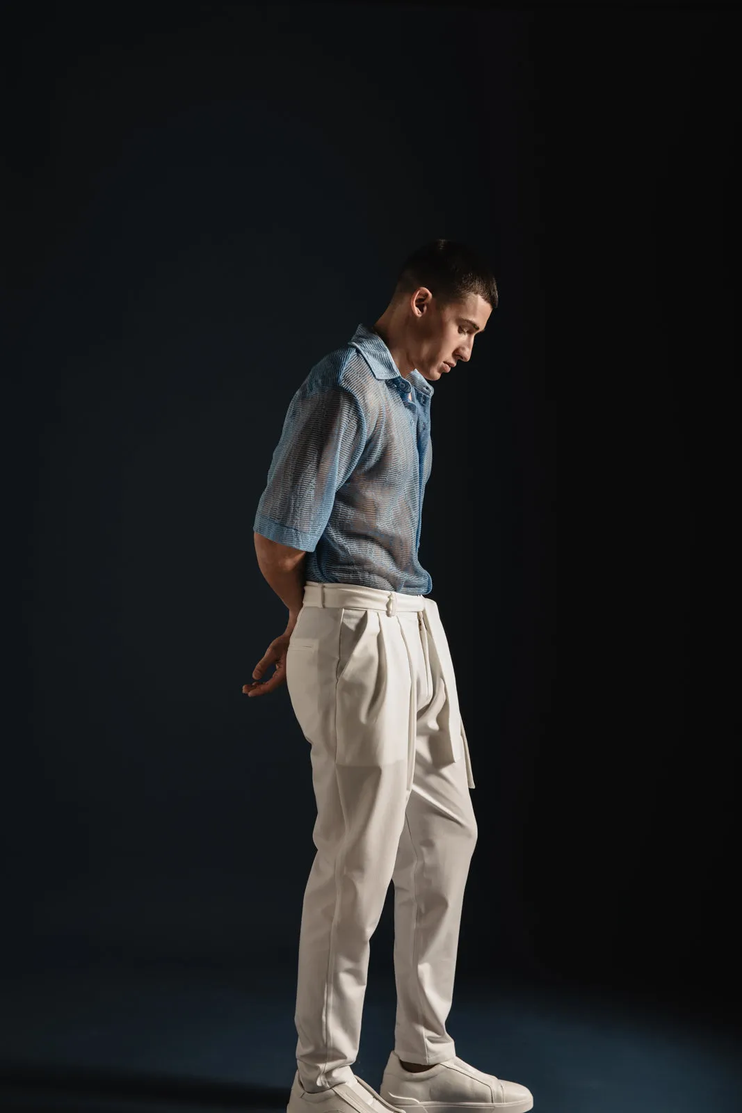 Longus Pants Off White