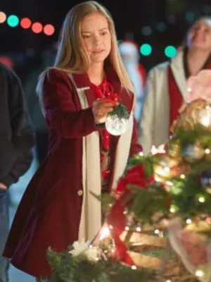 Lori-Jo ‘Lj’ Everything Christmas Cindy Busby Wool Coat