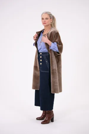 Louisa Shearling Coat