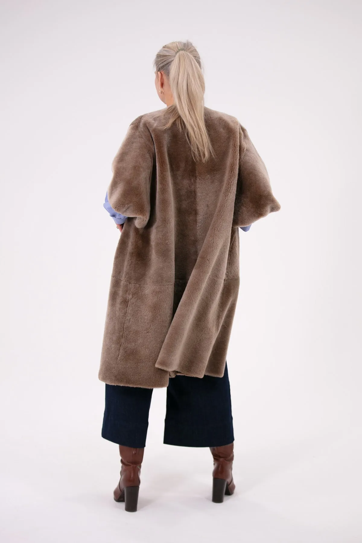 Louisa Shearling Coat