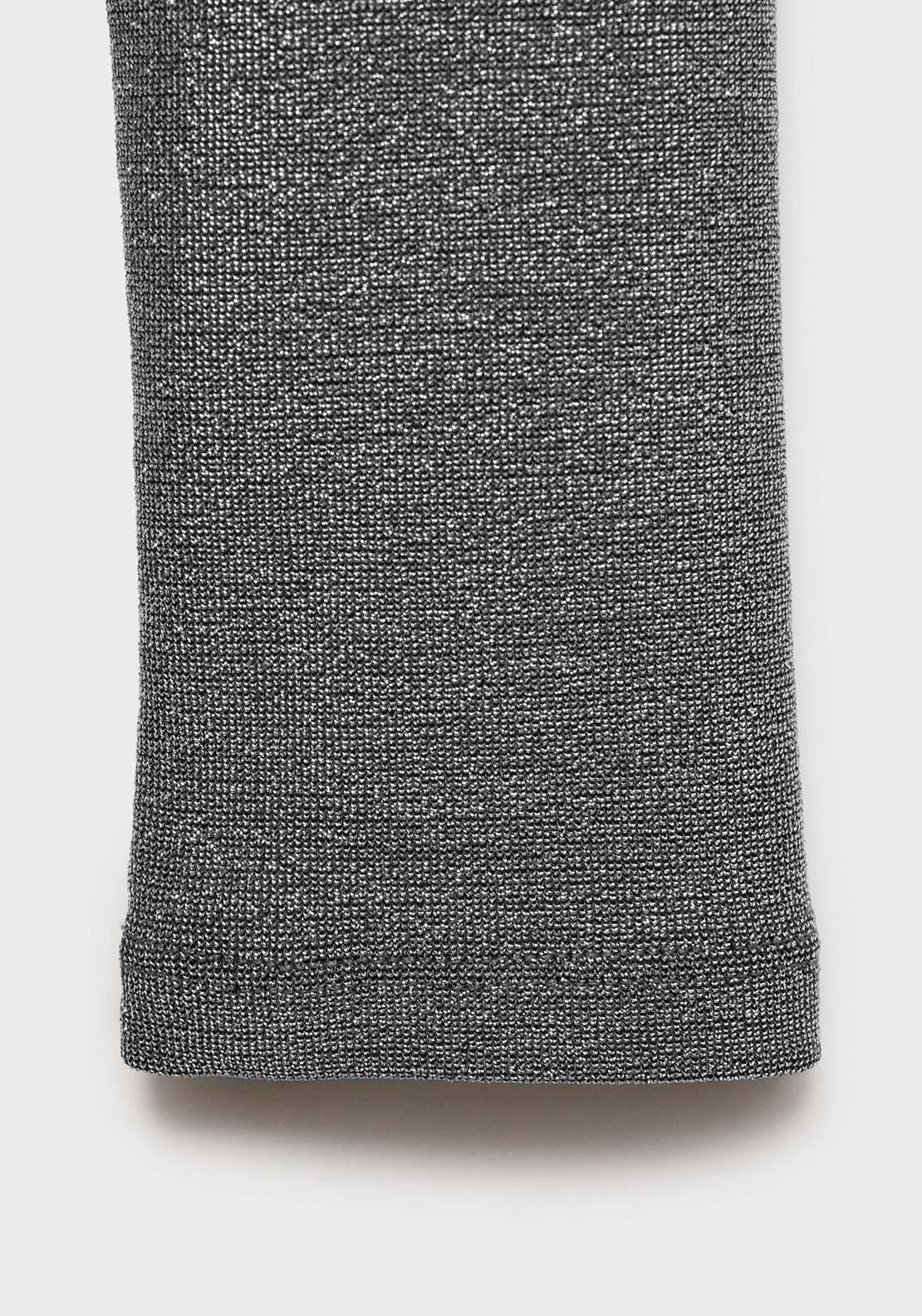 Lurex off-the-shoulder top - Silver
