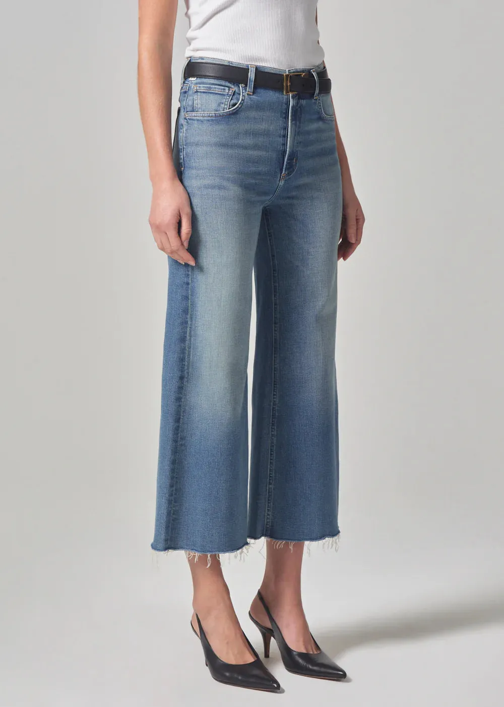 Lyra Crop Wide Leg Jeans