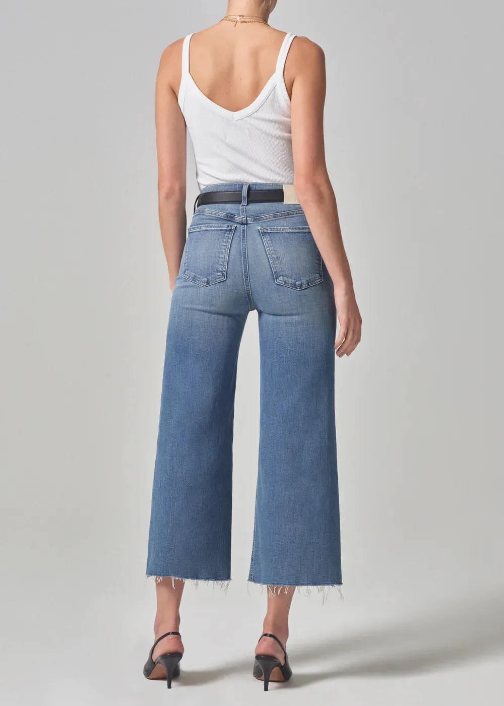 Lyra Crop Wide Leg Jeans